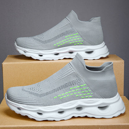 Damen Sneaker Elastisch Dämpfend Komfortschuhe