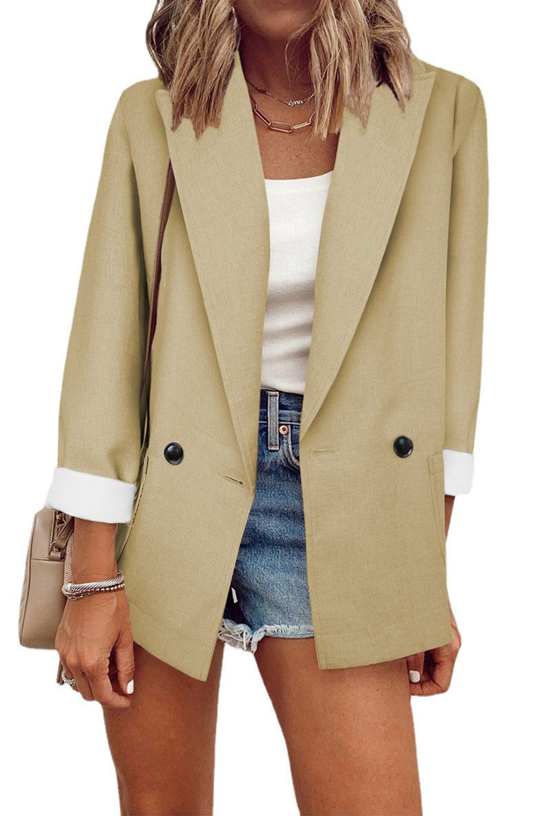 Damen Blazer Oversized Elegant