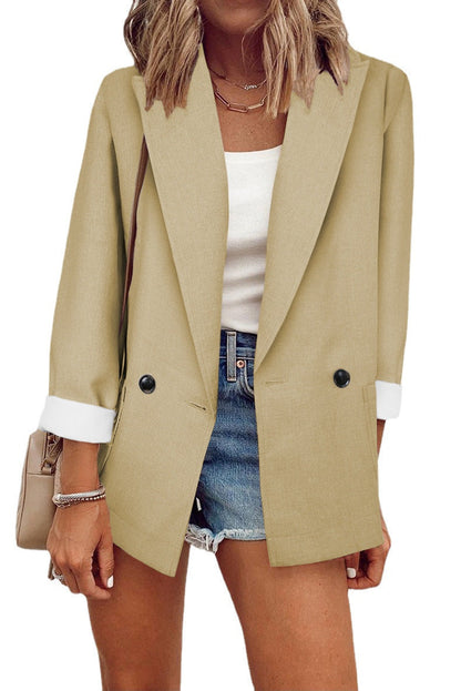 Damen Blazer Oversized Elegant