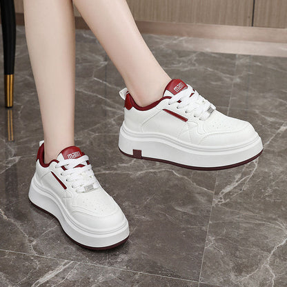 Damen Plateau Sneaker Komfortabel Modisch