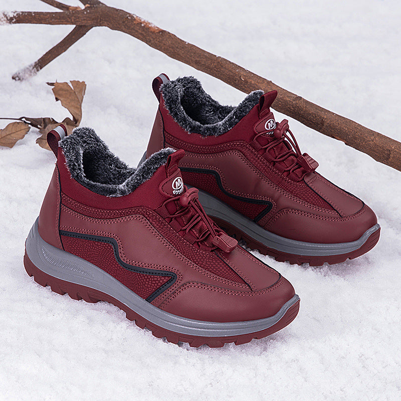 Damen Winterstiefel Warm Isoliert Thermo-Sohle - Norvielle