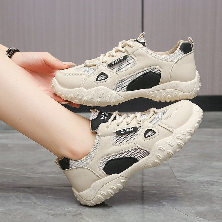 Damen Laufschuhe Atmungsaktives Mesh Rutschfest Komfort