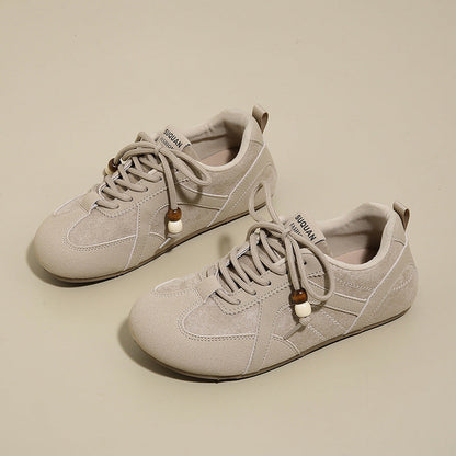 Damen Sneaker Elastisch Schnürsystem Sportlich Bequem