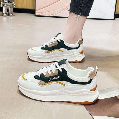Damen Schnürschuhe Elegant Sportlich
