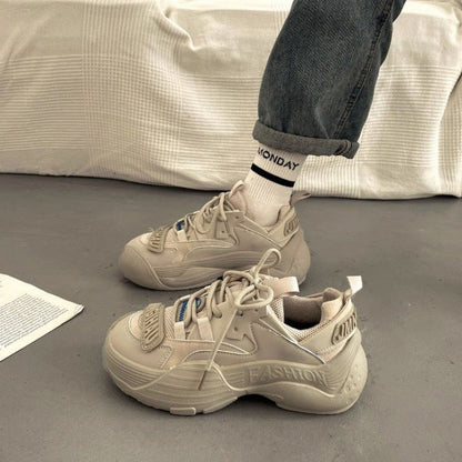 Damen Sneaker Bequem Chunky Sportlich
