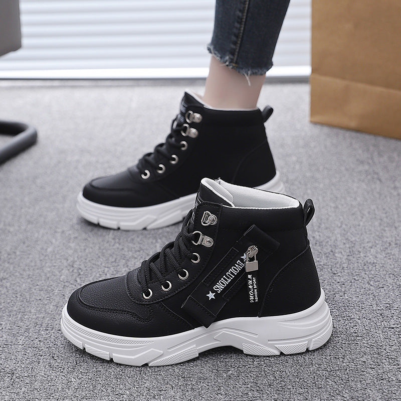 Damen High- Sneaker Robust Sportlich