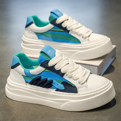 Damen Plateau Sneaker Modern Farbenfroh