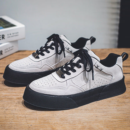 Damen Sneaker Velours Leder Sportlich