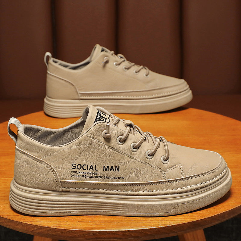 Herren Sneaker Leder Dämpfend Komfortabel