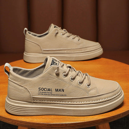 Herren Sneaker Leder Dämpfend Komfortabel