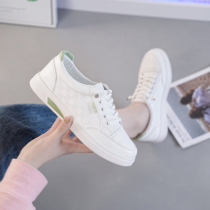 Damen Sportschuhe Karomuster Bequem