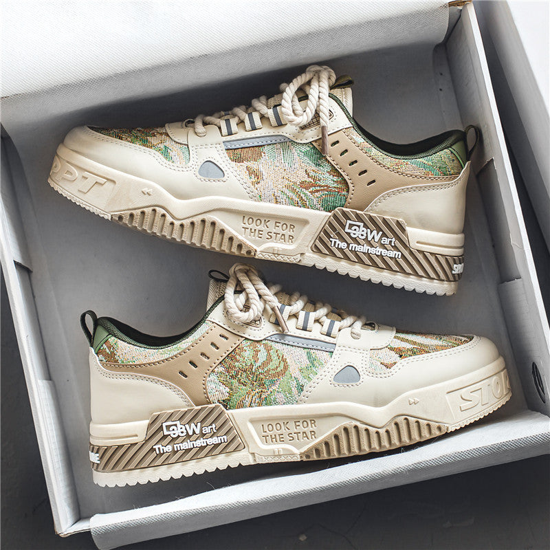 Damen Sneaker Sportlich Trendfarben