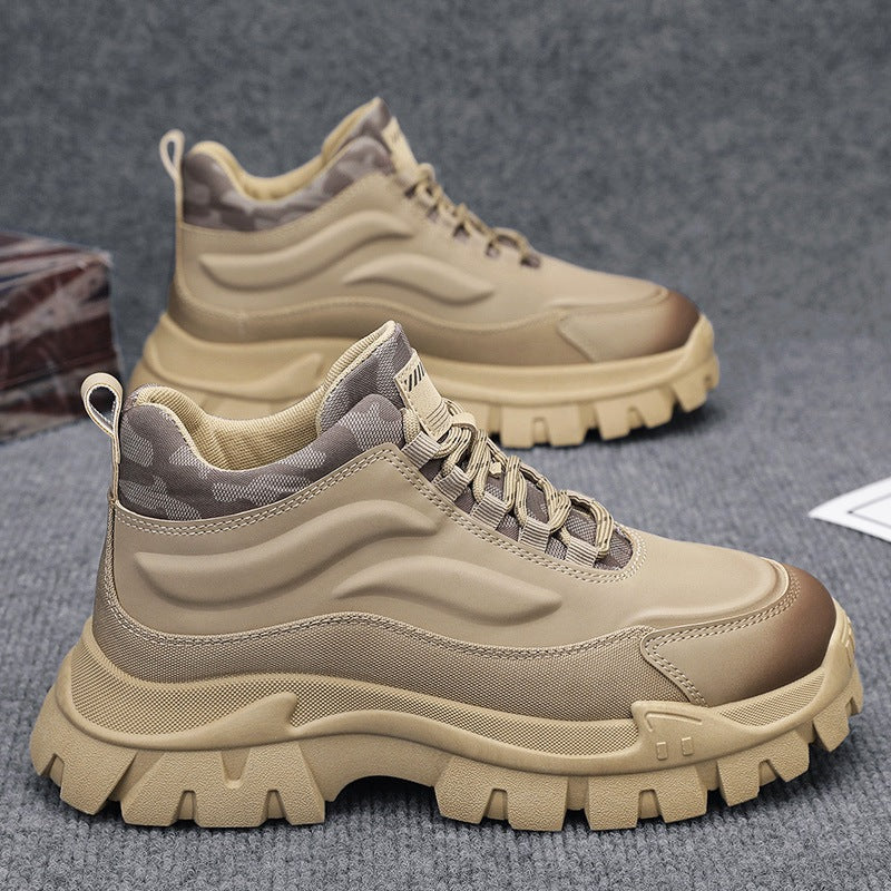Damen Sneaker Sportlich Atmungsaktiv Rutschfest Hoch