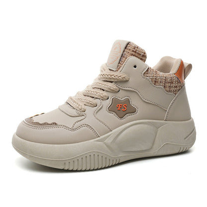 Damen High- Sneaker Gepolstert Rutschfest