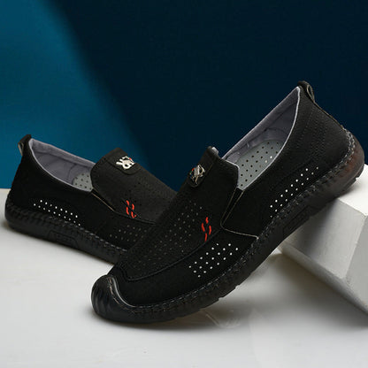 Damen Slip-On Schuhe Atmungsaktiv Rutschfeste Sohle