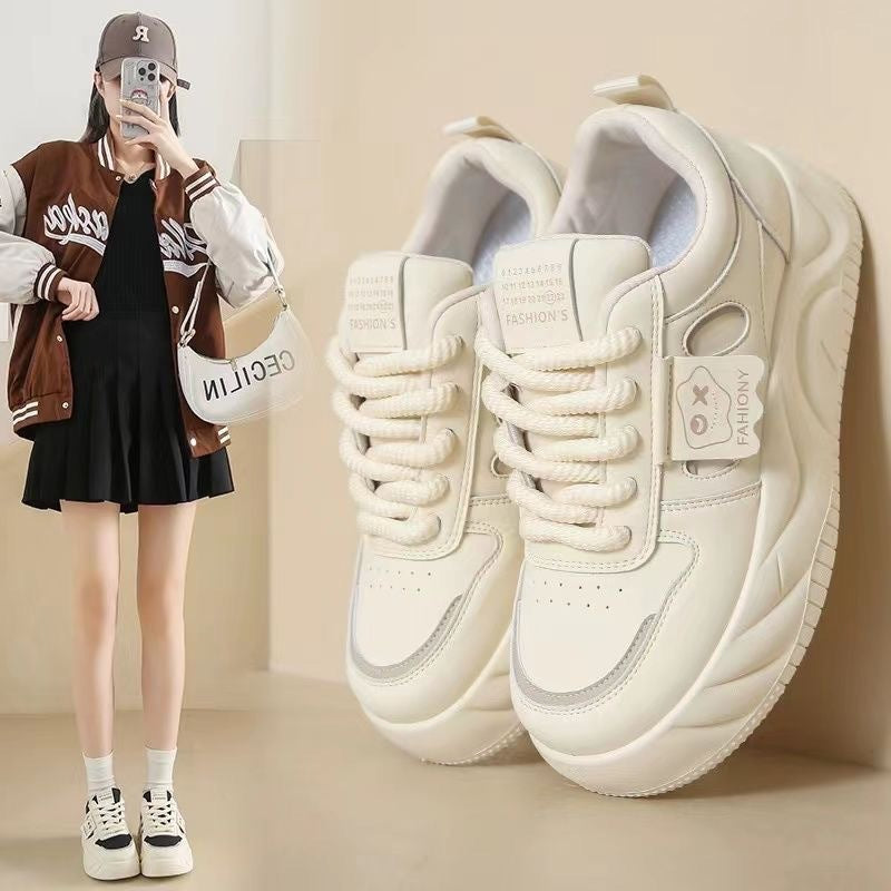 Damen Sneaker Sportlich Atmungsaktiv Weite Passform
