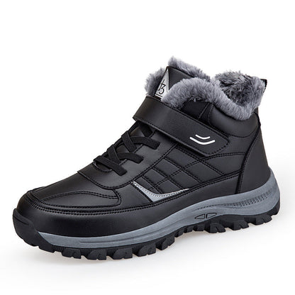 Damen Winterstiefel Isoliert Warm Klett Schnee