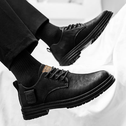 Damen Schnürschuhe Leder Robust Heidi Stil