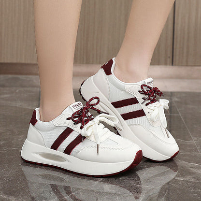 Damen Sneaker Chunky Atmungsaktives Mesh Weich