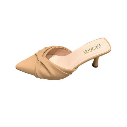 Damen Hochhackige Pumps mit Knotendesign