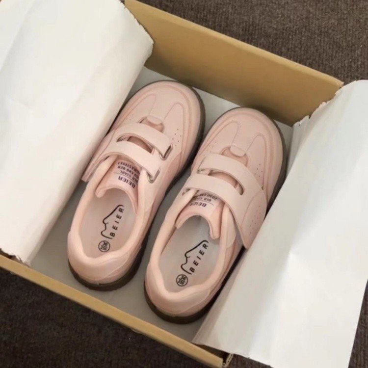 Damen Sportschuhe Schnürsneaker Bequem Klettverschluss