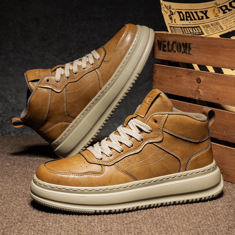 Herren High- Sneaker Weiches Innenfutter Stabile Sohle - Norvielle