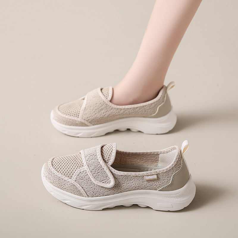 Damen Slip-On Sneaker Klettverschluss