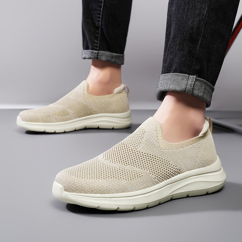 Damen Sneaker Bequem Atmungsaktives Obermaterial