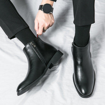 Damen Stiefeletten Reißverschluss Bequem