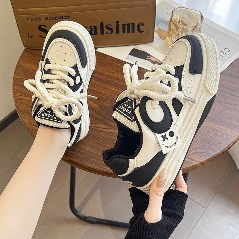 Damen Sneaker Atmungsaktives Mesh Komfort Sohle Bequem