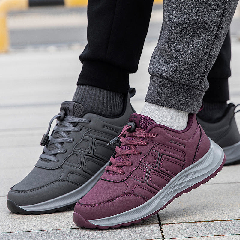 Damen Sneaker Sportlich Atmungsaktiv Weiches Innenfutter