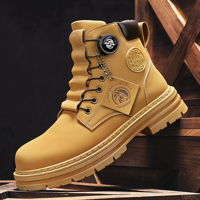 Herren Schnürboots Robust Rutschfest Wasserdicht - Norvielle