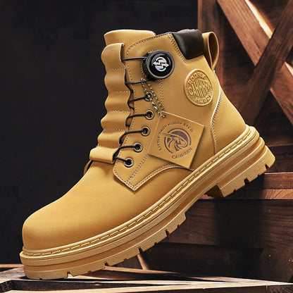 Herren Schnürboots Robust Rutschfest Wasserdicht - Norvielle