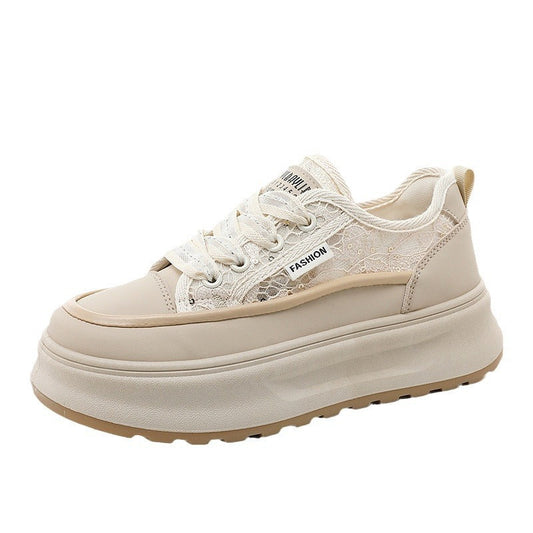 Damen Sneaker Plateau Schuhe Atmungsaktives Mesh Bequem - Norvielle