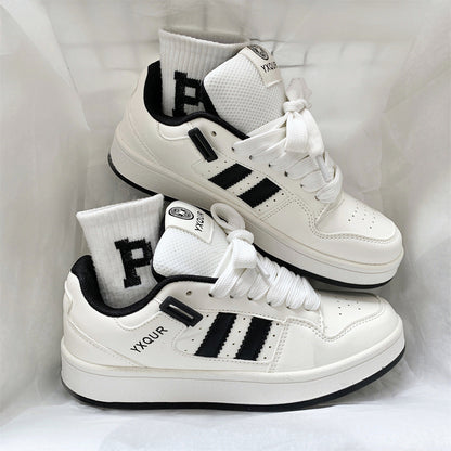 Damen Schnürschuhe Sneaker Sportlich Bequem