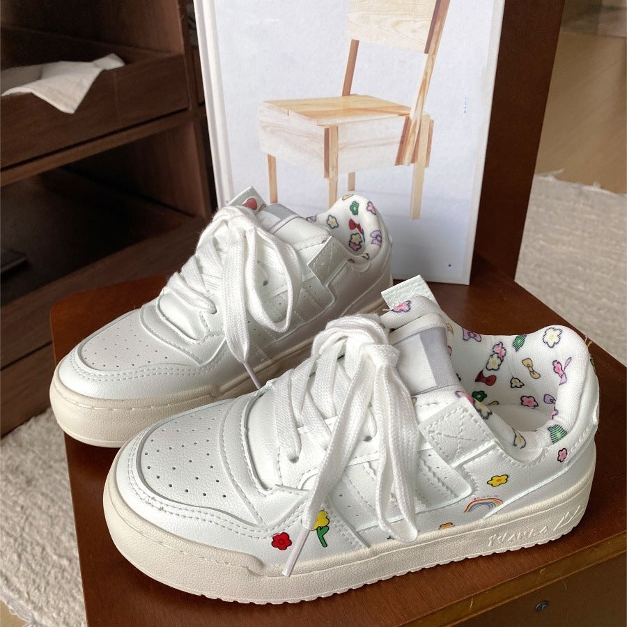 Damen Sneaker Atmungsaktives Mesh Obermaterial