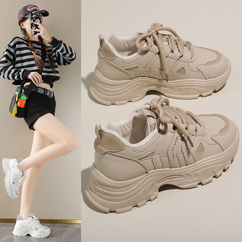 Damen Sneaker Sportlich Bequem Laufsohle - Norvielle