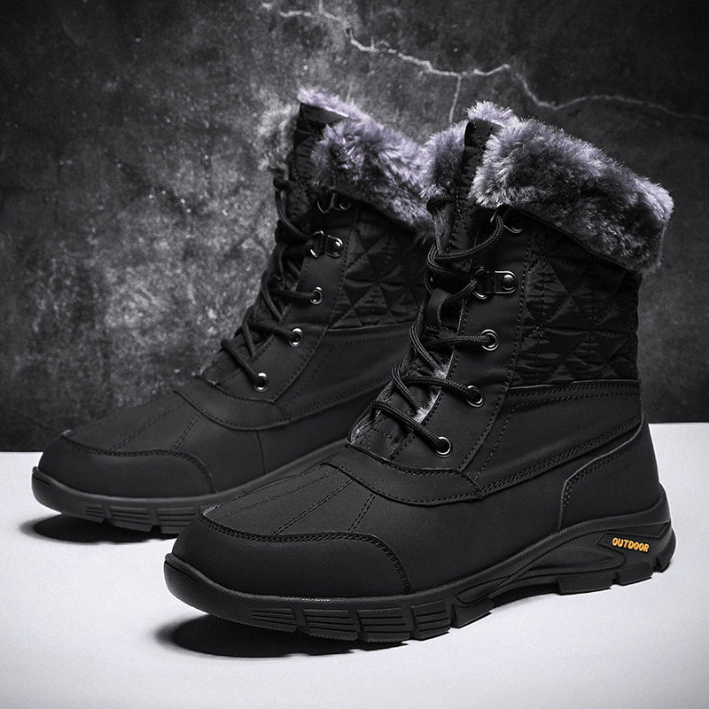 Damen Winterstiefel Weiches Innenfutter Warm