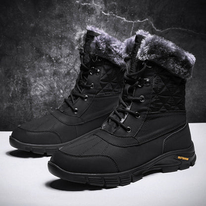 Damen Winterstiefel Weiches Innenfutter Warm