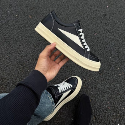 Damen Sneaker Leder Komfort Sohle