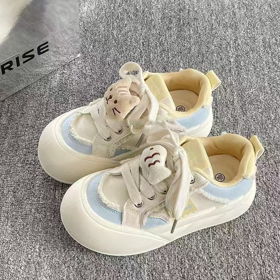 Damen Sneaker Tiermotiv Weiche Sohle