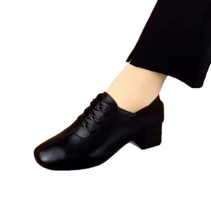 Damen Schnürschuhe Blockabsatz Elegantes Design