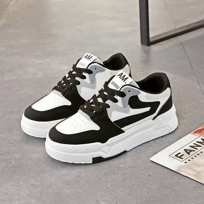Damen Sneaker Sportlich Dämpfung Profilsohle