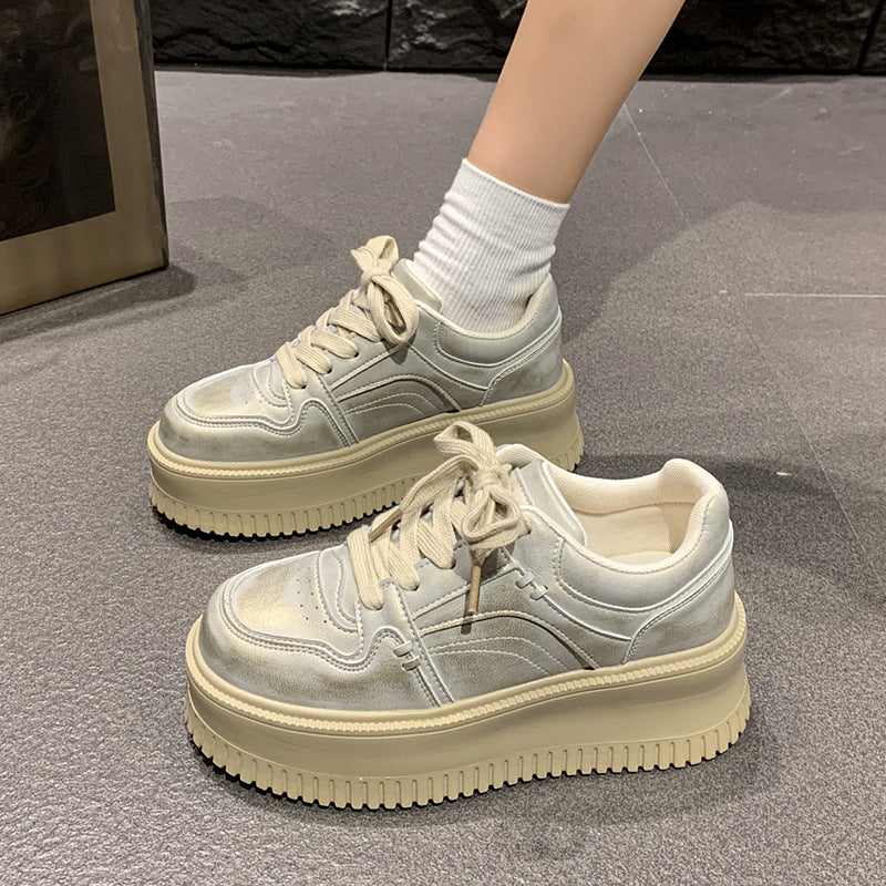Damen Sneaker PlateauSchuhe Atmungsaktiv Komfortabel sollte besser