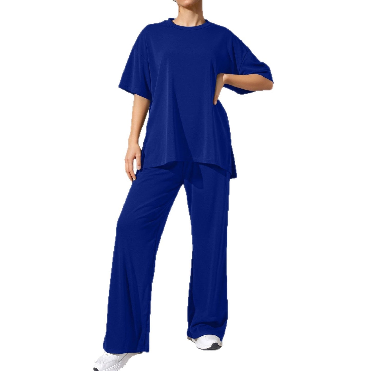Damen Freizeit-Set Bequemes Weites Oberteil