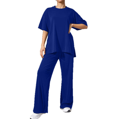 Damen Freizeit-Set Bequemes Weites Oberteil