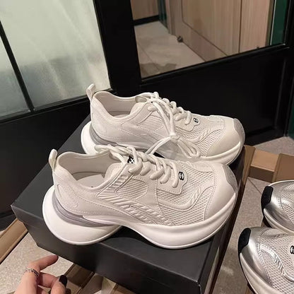 Damen Sneaker Sportlich Bequem