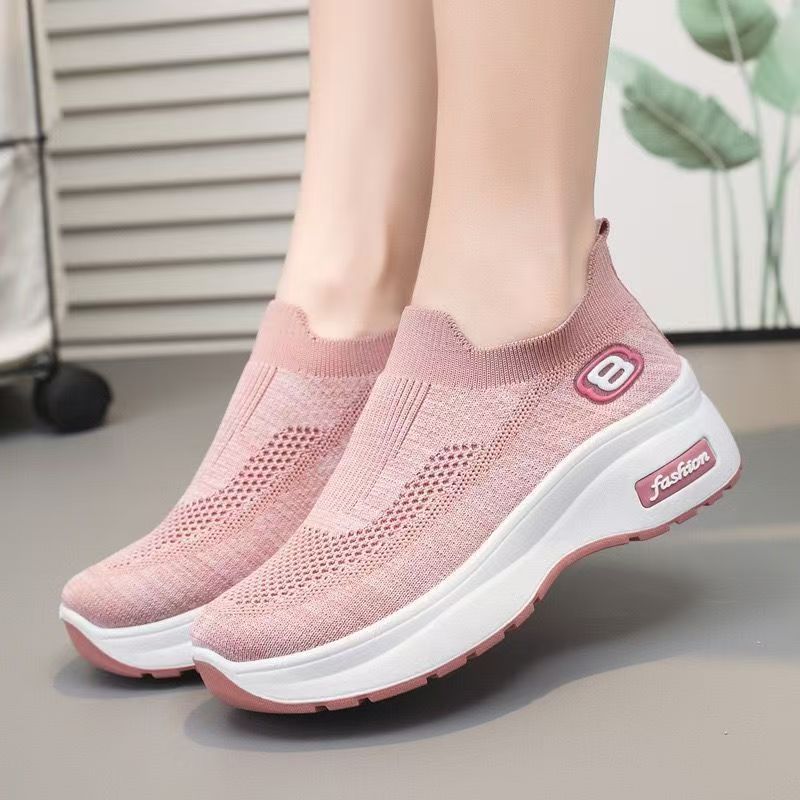 Damen Sneaker Atmungsaktiv Weich Komfort