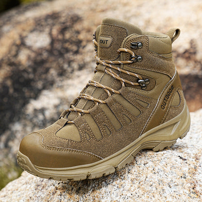 Damen Wanderschuhe Robust Knöchelschutz Outdoorschuhe