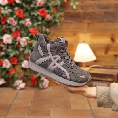 Damen High- Sneaker Bequem Rutschfest